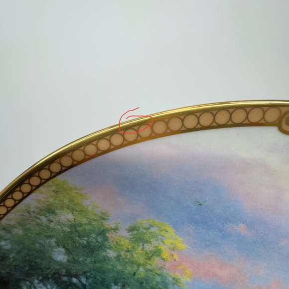 Thomas Kinkade 1st Issue Hope's Cottage Scenes Of Serenity Porcelain Art - Picture 4 of 10